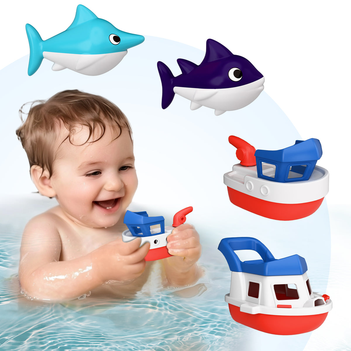 iPlay, iLearn 10pcs Baby Rattle Infant Toys Infant Shaker Newborn Gifts ...