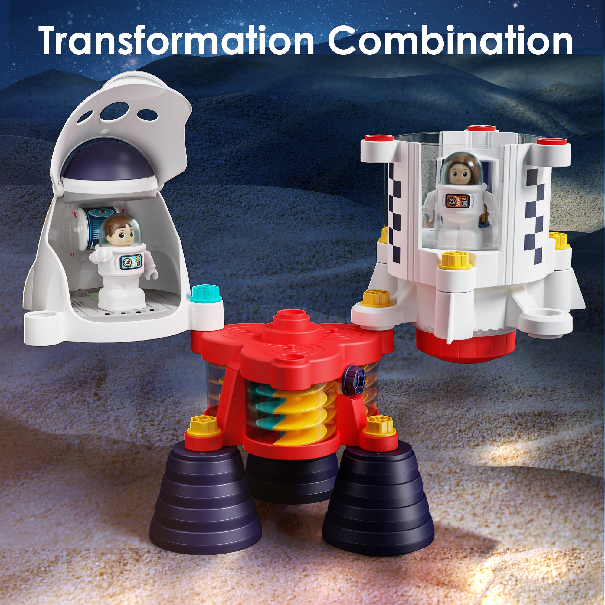 Imaginext Space Ship Blue