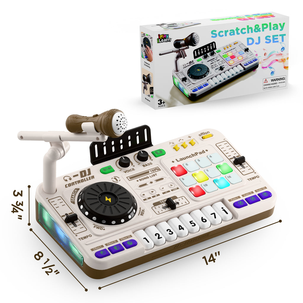 Kids DJ Mixer,DJ Mixer Piano,Portable USB Charging Kids Keyboard Table Kids DJ Mixer,DJ Mixer Piano,Portable USB Charging Kids Keyboard Table