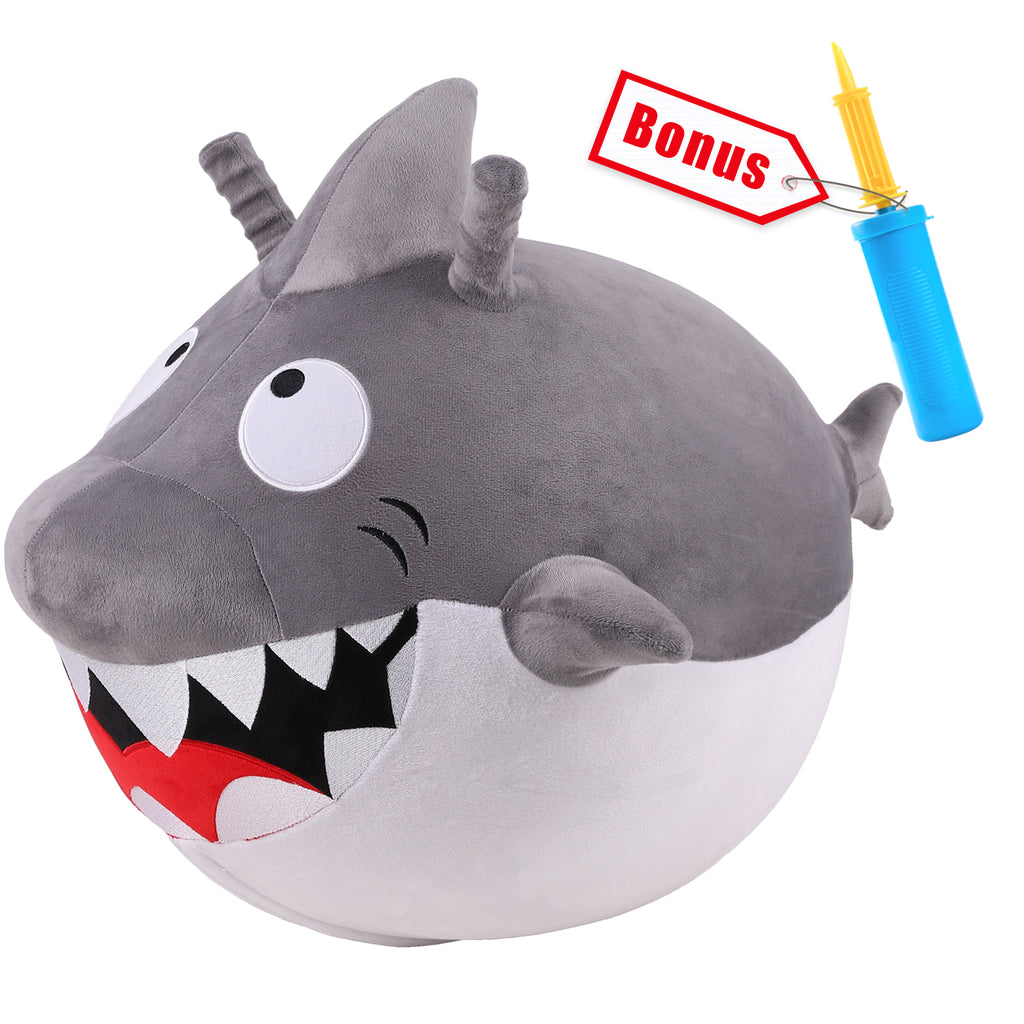 Bouncy Pals Kids Shark Hopper Ball Animal Toy