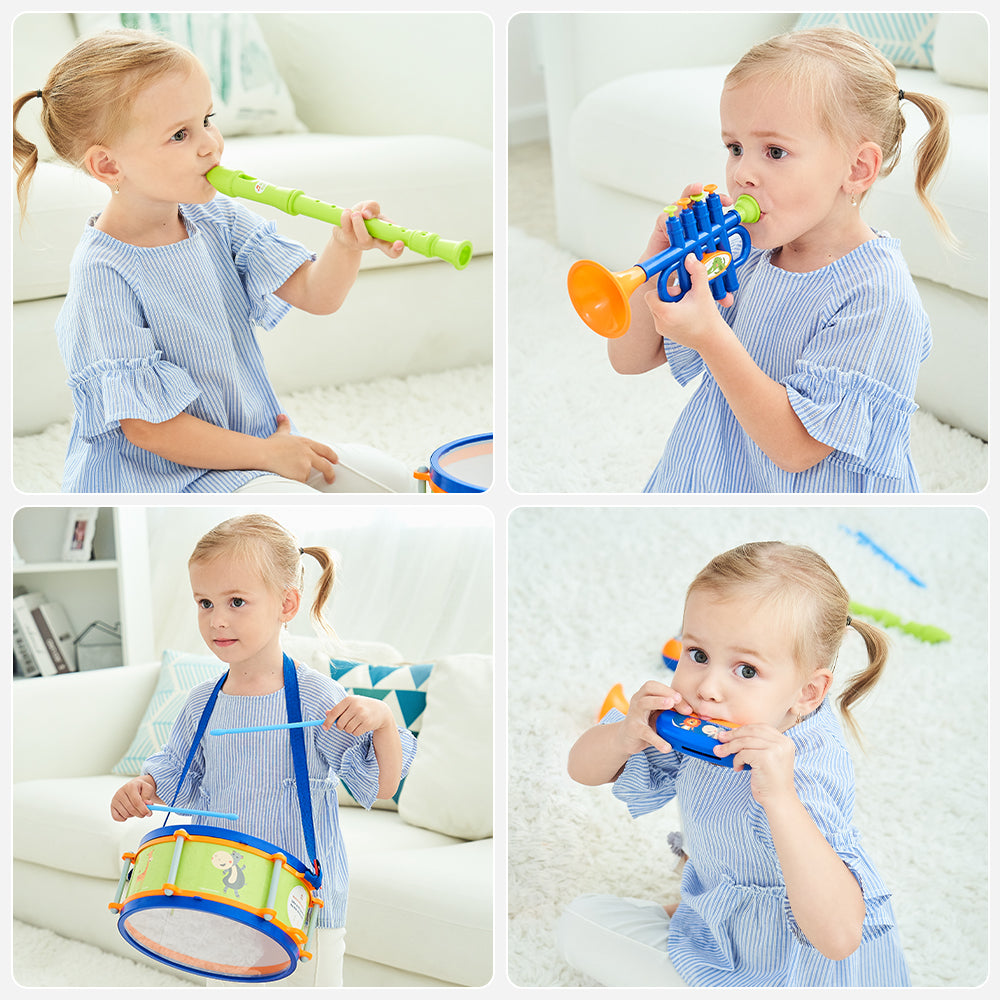 iPlay, iLearn Toddler Kids Drum Set Musical Instruments Toys – iPlay ...