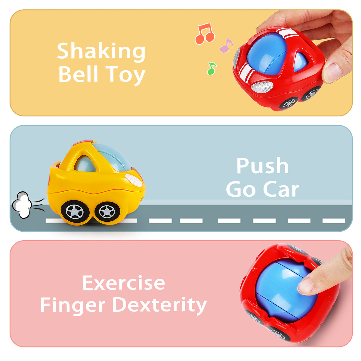 Muiscal Train Soft Rattles – iPlay iLearn Toys